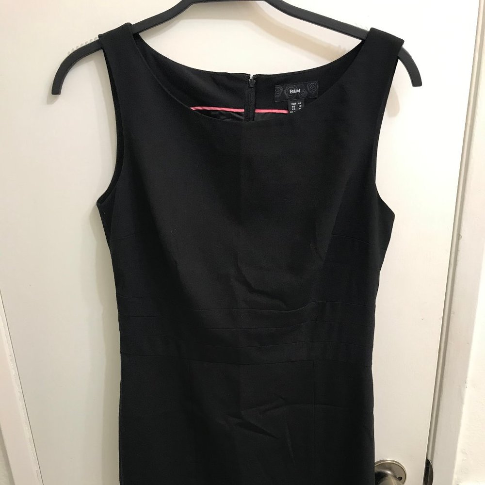 H&M Black Midi Dress